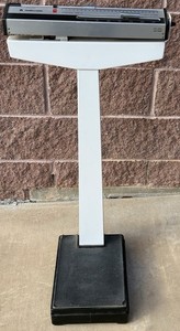 VTG HEALTH O METER Doctor's Scale Office Style Weight 350lb Model 230 Works!