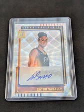 2025 WNBA Donruss  Satou Sabally Signatures Auto Foil 35/49 Phoenix Mercury