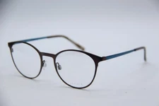 NEW INFACE TITANIUM IF 1475 COL. 5021 BROWN BLUE AUTHENTIC EYEGLASSES 49-20
