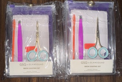 GSQ by Glamsquad Brow Shaping Set Lot of 2