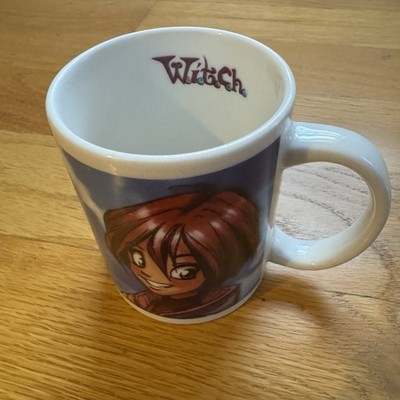 Disney W.I.T.C.H TV Animated Series Ceramic Cup Mug Jetix Cartoon Planet Y2K