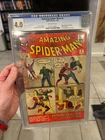 AMAZING SPIDER-MAN #4 CGC 4.0 OFF-WHITE PAGES MARVEL COMICS 1963