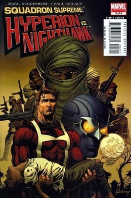 2007 SQUADRON SUPREME: HYPERION VS NIGHTHAWK #3 MARVEL COMIC BOOK
