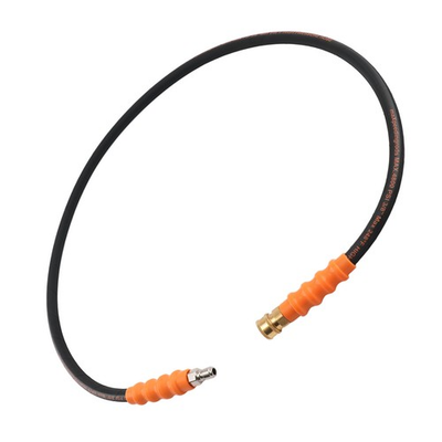 #ad 5FT 3 8quot; Pressure Washer Hose 4800 PSI Rubber Steel Braided Quick Connect $33.44