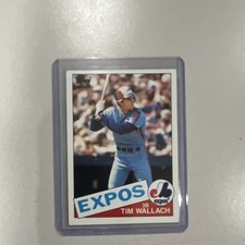 Topps baseball 1985 Tim Wallach #473 Montreal Expos MLB Base Set Card