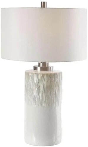 Georgios 1-Light Cylinder Table Lamp - Stylish 18" Wide & Deep Design - Picture 2 of 4