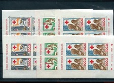 Togo Block 2 - 4  A + B ** 100 Jahre Rotes Kreuz 1959 (MNH)