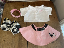 Build A Bear 1950s Poodle Skirt Costume
