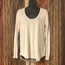 Wilfred Free Women's Cream Long Sleeve Top