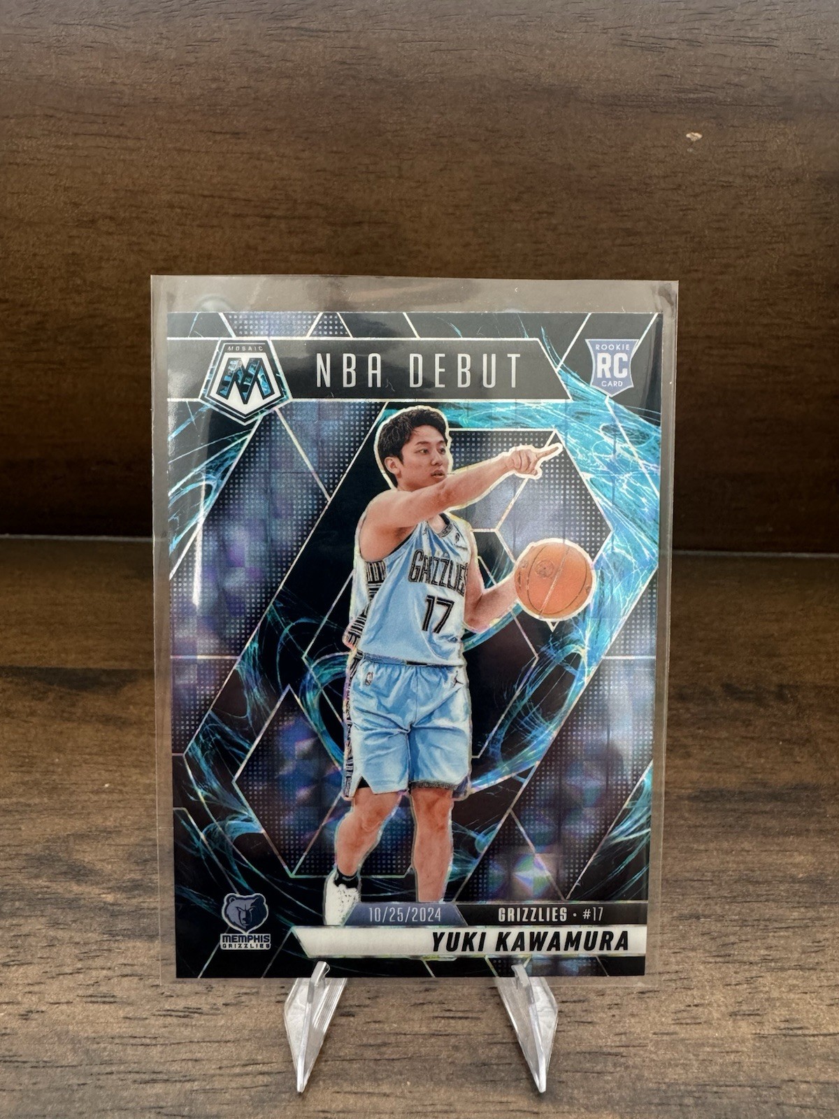 Yuki Kawamura 2024 Mosaic #265 NBA Debut - Genesis /(SSP) RAW