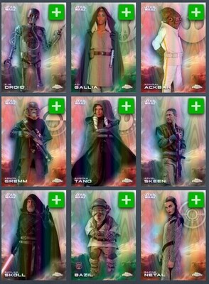 [DIGITAL] Topps Star Wars - Topps Chrome 25 S1 - Challenge Raywave - Pick