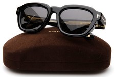 NEW TOM FORD TF 1226 01A Black Sunglasses 52-20-135mm B42mm Italy
