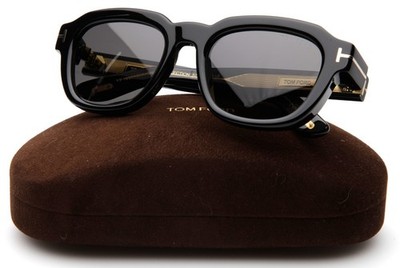 NEW TOM FORD TF 1226 01A Black Sunglasses 52-20-135mm B42mm Italy