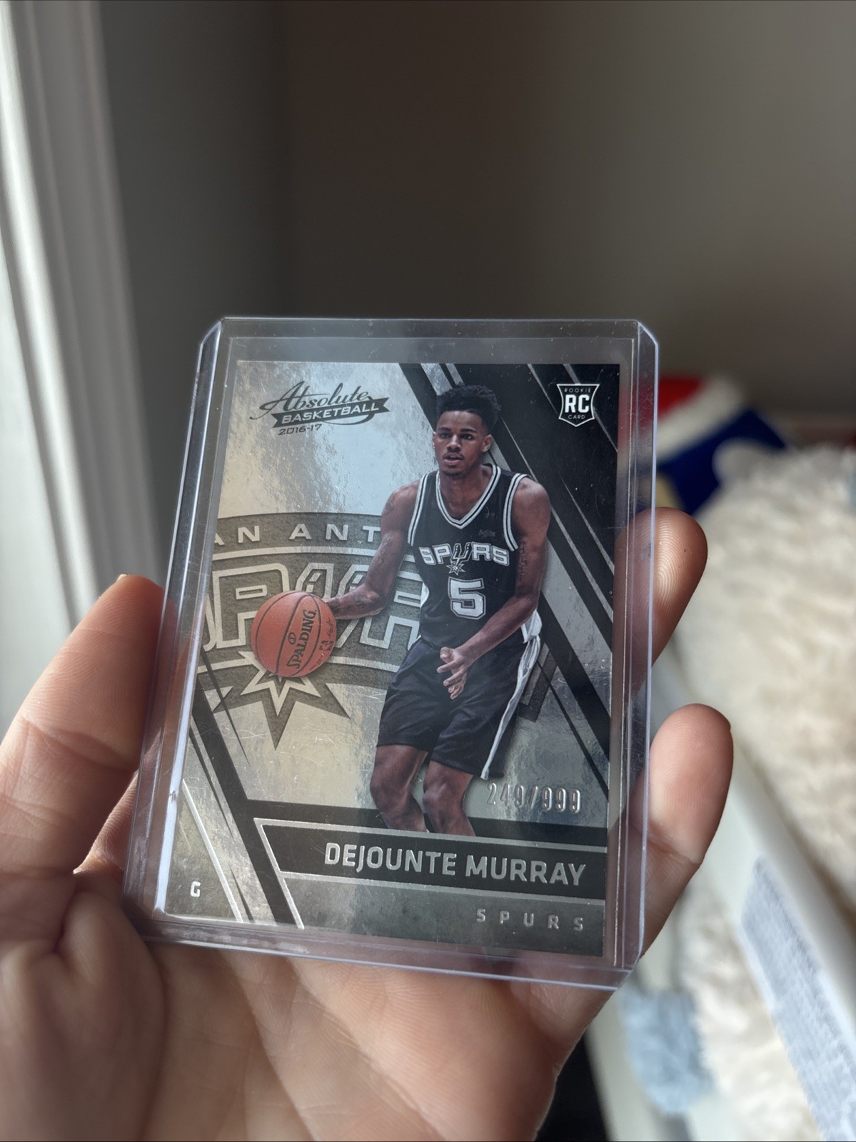 2016-17 Panini Absolute - Rookies Dejounte Murray #199 /999 (RC)