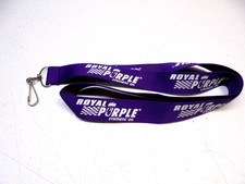 Royal Purple Synthetic Oil Lanyard ID Document Holder