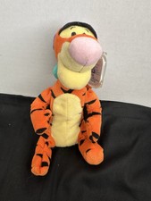 Star Bean Plush Wake Up TIGGER Stuffed 7" Tall ArcoToys Mattel Pooh's Friend