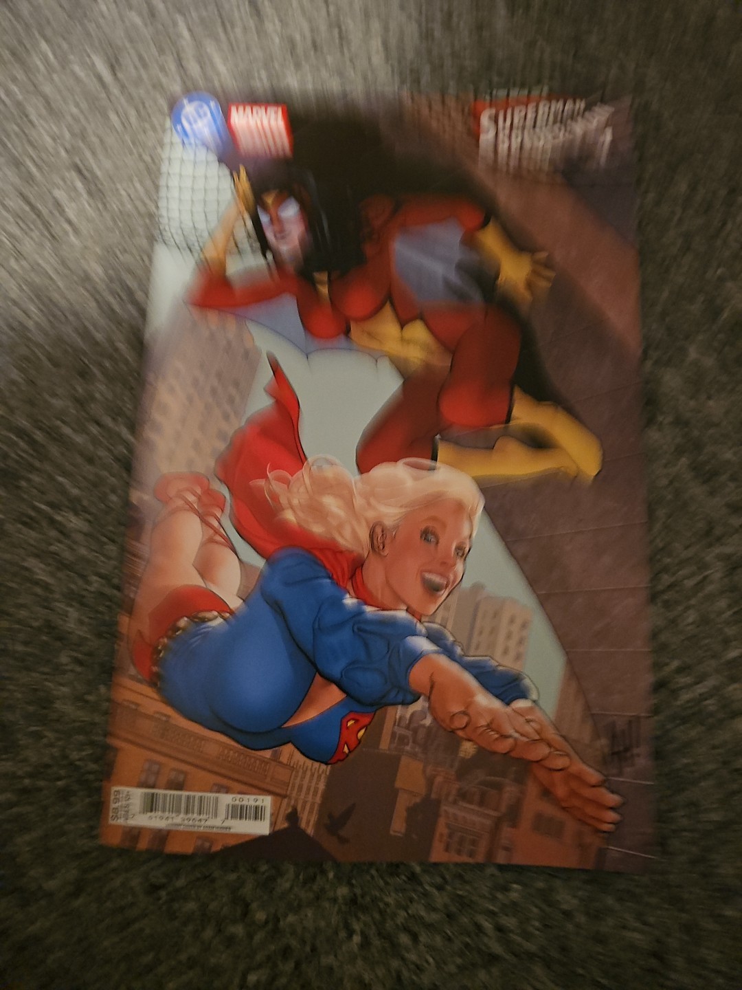 Dc Marvel Superman Spider-Man #1 Cover I Adam Hughes Nm