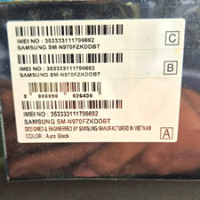 Samsung Galaxy Note10 256GB Aura Black SM-N970F Smartphone Neu