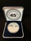 1 Oz .999 Fine Silver Round BU 45th Donald J Trump General Flynn 4500 In Case
