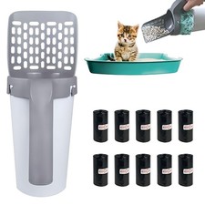 Cococheers Cat Litter Scooper with Stand,Cat Litter Scooper With 215 Garbage ... 105.02 per kilo