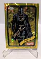 2025 Topps Chrome Marvel Ronin Yellow Lava Refractor #4