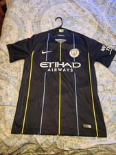 Manchester City 2018/2019 Away Soccer Jersey Size M