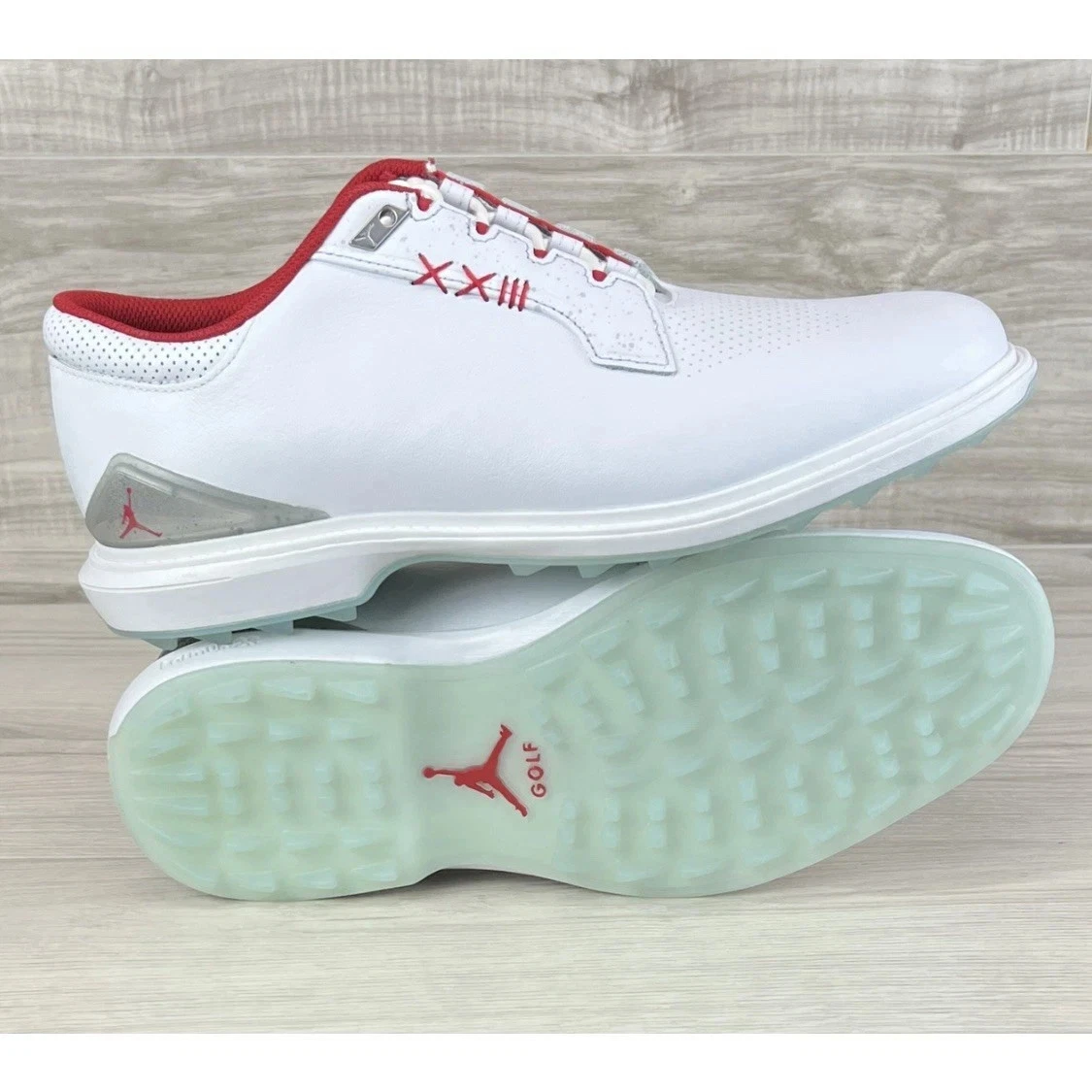 Nike Air Jordan ADG 5 White Fire Red Metallic Silver nby Men's Sizes FQ6642-101