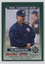 1994 Milwaukee Brewers Police Chilton Police Phil Garner 0q3