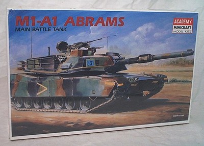 ACADEMY MINICRAFT # 1345 1:35 M1-A1 ABRAMS KIT STILL FACTORY SHRINK WRAP SEALED