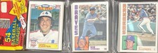 1984 TOPPS RACK PACK UNOPENED SEALED W/GARY CARTER EXPOS HOF'ER GLOSSY NEAR/MINT