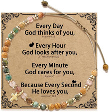 Christian Gifts for Women - Cross Bracelet, I...
