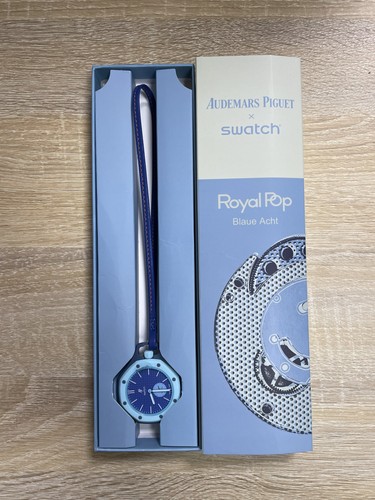 Swatch X AP Royal Pop Blue Brand New In Stock