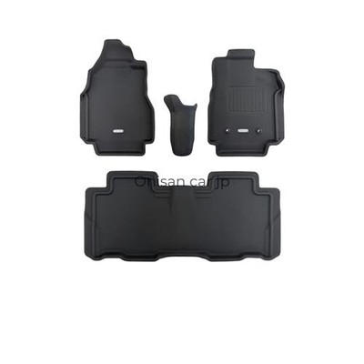 Clazzio 3D Floor Mats Full Set for  Move LA850S R7 (2025/6~) 2WD Rubber Black