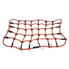 Red Elastic Luggage Net With Hook For 1:10 RC Traxxas TRX4 D90 Axial SCX10