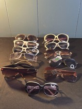 Lot of 11 assorted sunglasses some vintage. One missing missing hardware.