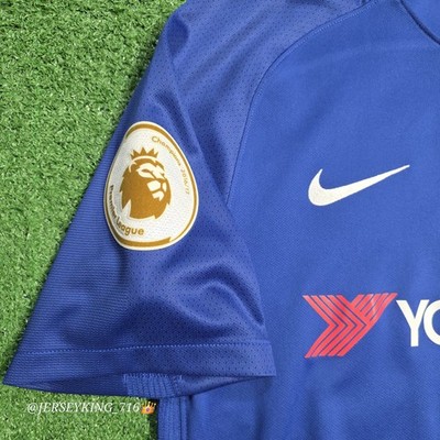 🇬🇧Nike Chelsea FC Eden Hazard#10 2017/2018 Home Blue Jersey Size