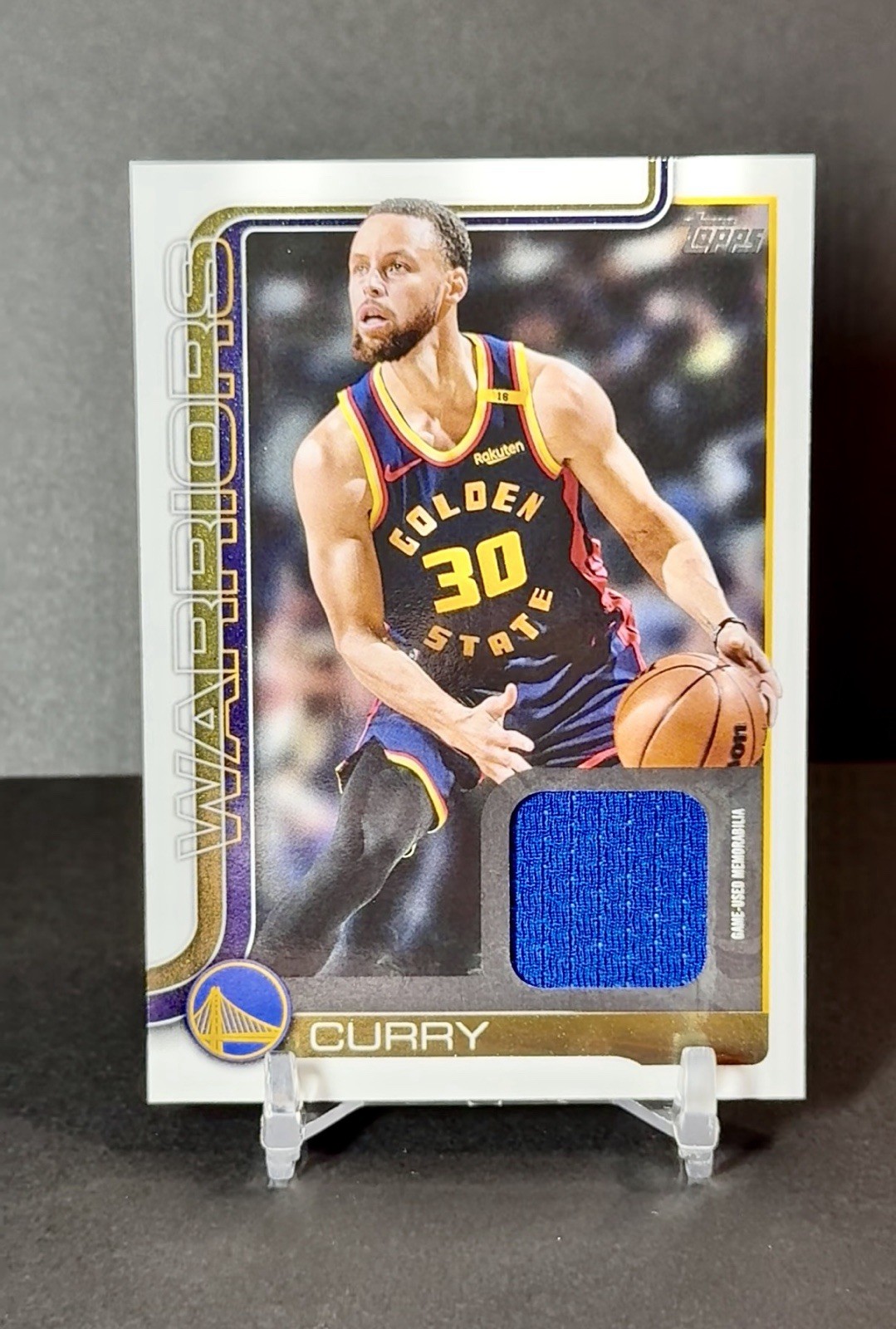 2025-26 Topps - Flagship Real One Relics Stephen Curry #FRO-SC (MEM)