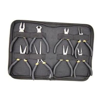 8pcs Jewelry Pliers Set, Round Nose Pliers, Bent Nose Pliers, Needle Nose 