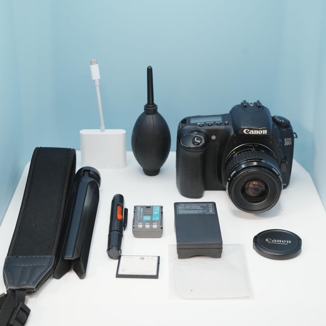Canon EOS 20D 一眼レフ フルセット a4851 Canon EOS 20D SLR Full Set a4851 | eBay
