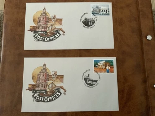 Australia 1982 #832-838 Historic Post Offices - 7 FDCs