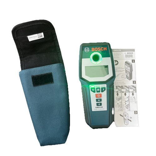 Bosch GMS 120 Professional Wall Scanner Stud Detector with Storage Case
