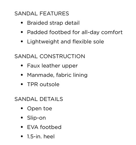 Women's Baretraps JAIDEN Caramel Thong Sandals-Toe Hole-Size 10M-NEW - Picture 17 of 18