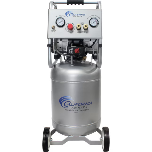 California Air Tools 10-Gallon Portable Electric 125 PSI Vertical Air Compressor