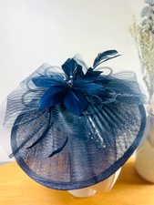 Women Feather Flower Fascinator in 7 Colours F0052