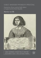 Martine Van Elk | Early Modern Women's Writing | Taschenbuch | Englisch (2018)