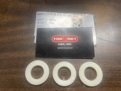 #ad #ad Authentic Torrey Nylon Washer 500344 For Grinders #12 M 12FS SET OF 3 RINGS $19.95