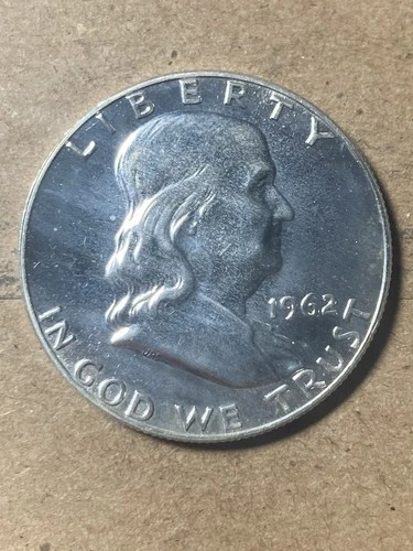 1962 Franklin Half Dollar - Proof - As Shown! (#2135)