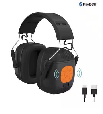 Tzumi Sound Guards Bluetooth Noise Hearing Protection Headphones NEW