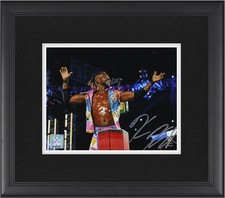 Kofi Kingston WWE Framed Autographed 8