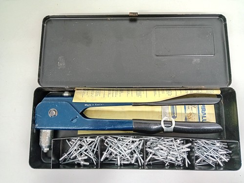 ECLIPSE Riveter Kit 2735 Made in England Collectable Vintage Tool - K190*